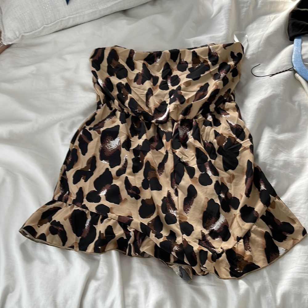 Shein cheetah romper
